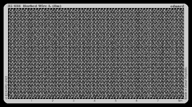 Eduard 35638 1:35 Barbed Wire I (8m)