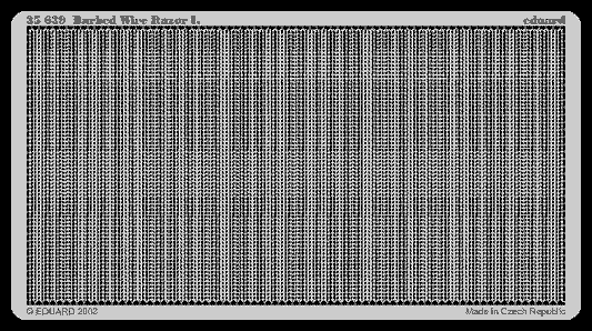 Eduard 35639 1:35 Barbed Wire Razor (8m)