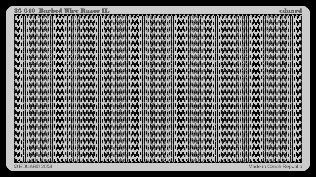 Eduard 35640 1:35 Barbed Razor Wire (8m)