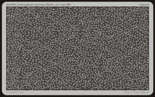 Eduard 35669 1:35 Camouflage netting type III