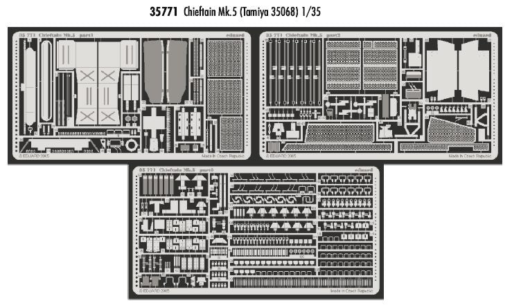 Eduard 35771 1:35 Chieftain Mk.5 to be used with Tamiya