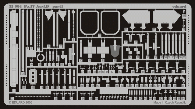 Eduard 35904 1:35 Pz.Kpfw.IV Ausf.D