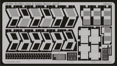 Eduard 36022 1:35 Pz.Kpfw. 38(t) Ausf.G Ammunition Boxes