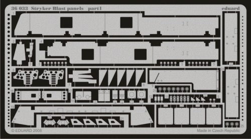 Eduard 36033 1:35 Stryker Blast panels