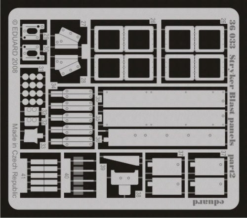 Eduard 36033 1:35 Stryker Blast panels