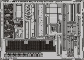 Eduard 36045 1:35 DUKW British Royal Army interior