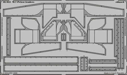 Eduard 36055 1:35 M7 Priest 105mm Howitzer Motor Carriage Fenders