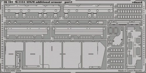 Eduard 36101 1:35 APC M1134 ATGM Additional Armour