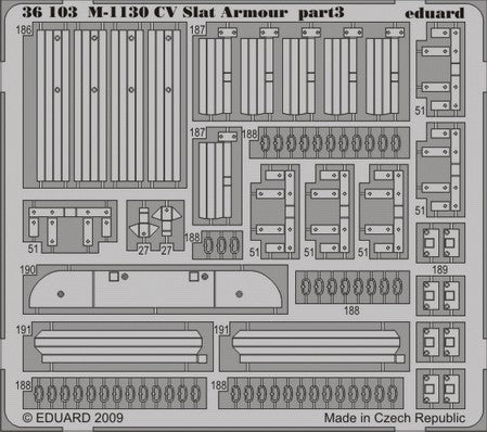 Eduard 36103 1:35 APC M1130 CV Slat Armour