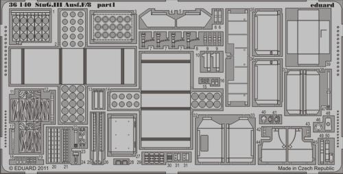 Eduard 36140 1:35 Sturmgeschutz/StuG.III Ausf.F/8