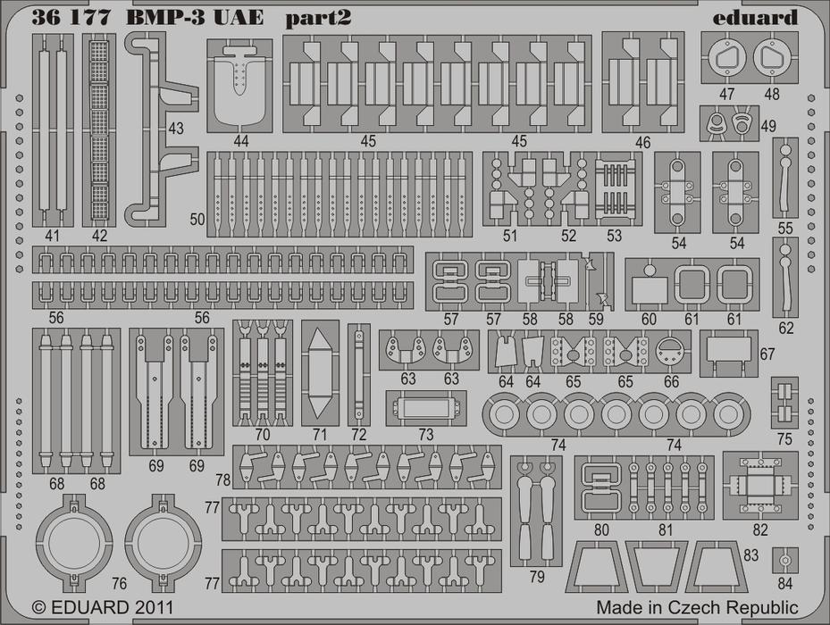 Eduard 36177 1:35 Soviet BMP-3 UAE