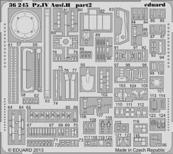 Eduard 36245 1:35 Pz.Kpfw.IV Ausf.H