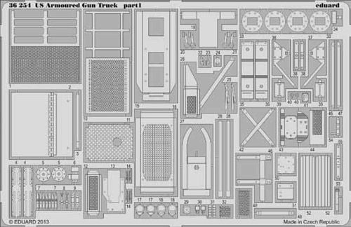 Eduard 36254 1:35 U.S. Armoured Gun Truck