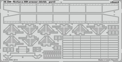 Eduard 36280 1:35 Merkava Mk.IID armour shields