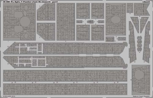 Eduard 36308 1:35 Pz.Kpfw.V Ausf.D Panther Zimmerit