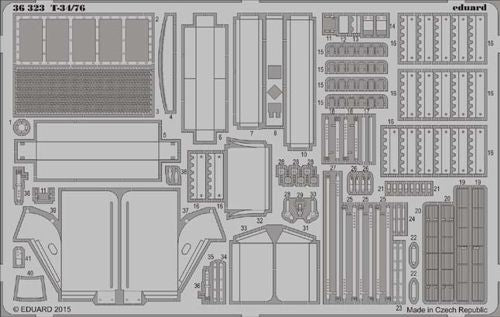 Eduard 36323 1:35 Soviet T-34/76