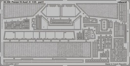 Eduard 36356 1:35 Pz.Kpfw.IV Ausf.H