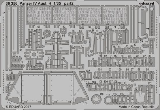 Eduard 36356 1:35 Pz.Kpfw.IV Ausf.H