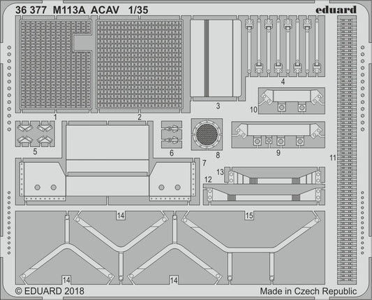 Eduard 36377 1:35 APC M113A ACAV