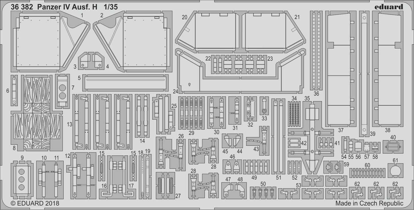 Eduard 36382 1:35 Pz.Kpfw.IV Ausf.H