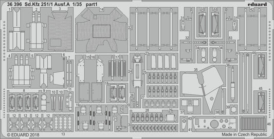 Eduard 36396 1:35 Sd.Kfz.251/1 Ausf.A