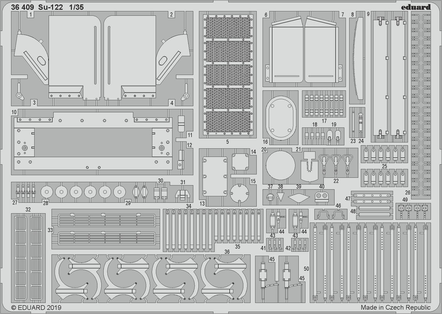 Eduard 36409 1:35 Soviet Su-122