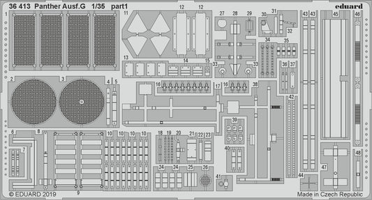 Eduard 36413 1:35 Pz.Kpfw.V Ausf.G Panther