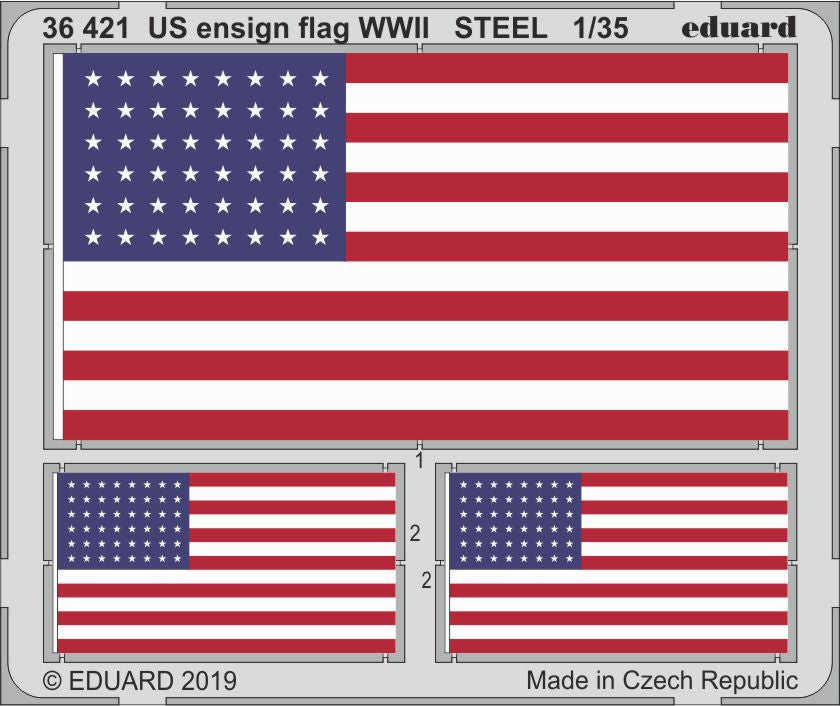 Eduard 36421 1:35 US ensign flag WWII STEEL