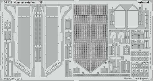 Eduard 36428 1:35 Hummel (Late Production) exterior
