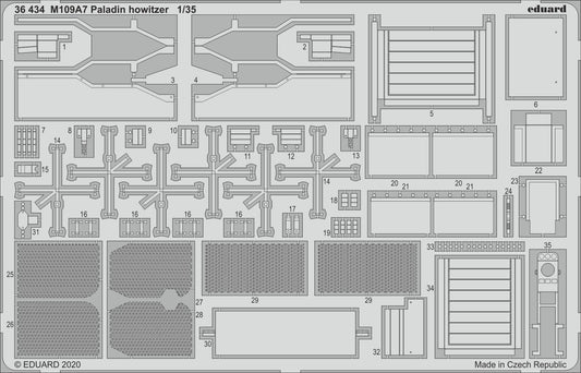 Eduard 36434 1:35 M109A7 Paladin SPH howitzer