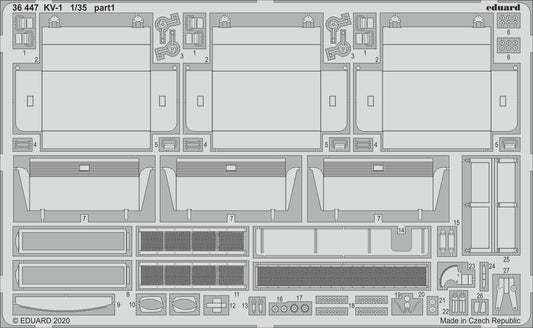 Eduard 36447 1:35 KV-1 Model 1941