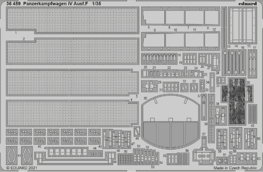Eduard 36459 1:35 Panzerkampfwagen IV Ausf.F