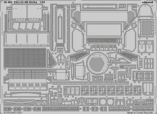 Eduard 36460 1:35 ZSU-23-4 'Shilka' for Zvezda