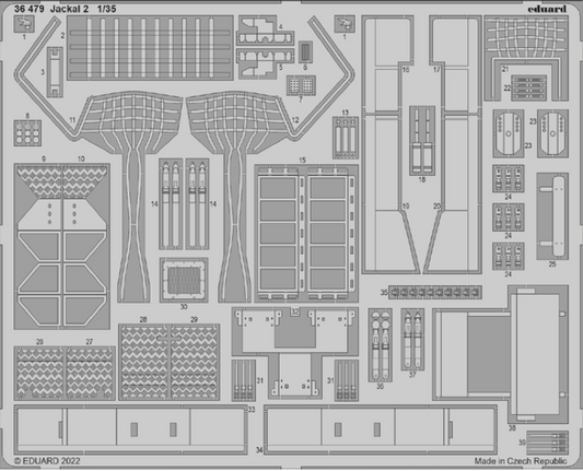 Eduard 36479 1:35 Jackal 2 for Hobby Boss