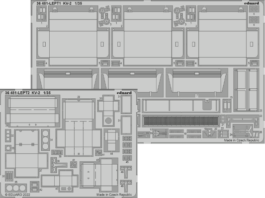 Eduard 36481 1:35 KV-2 for Tamiya