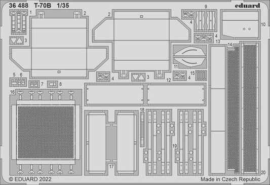 Eduard 36488 1:35 T-70B for Zvezda