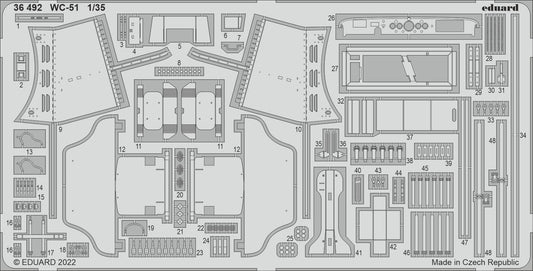 Eduard 36492 1:35 Dodge WC-51 'Beep' for Zvezda