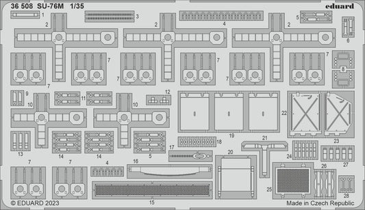 Eduard 36508 1:35 Soviet Su-76M SPG