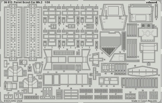 Eduard 36513 1:35 Ferret Scout Car Mk.2