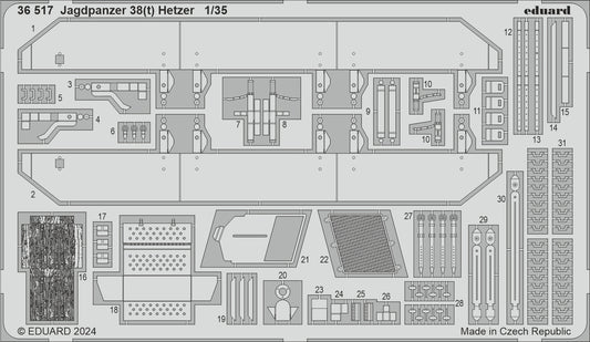 Eduard 36517 1:35 Jagdpanzer 38(t) Hetzer
