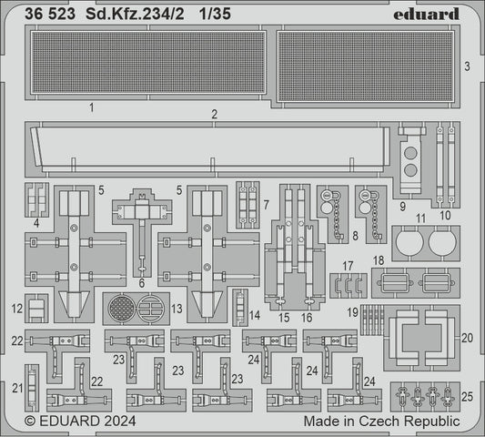 Eduard 36523 1:35 Sd.Kfz.234/2 Puma