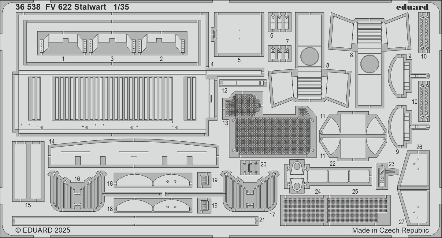Eduard 36538 1:35 Alvis FV622 STALWART Mk.2
