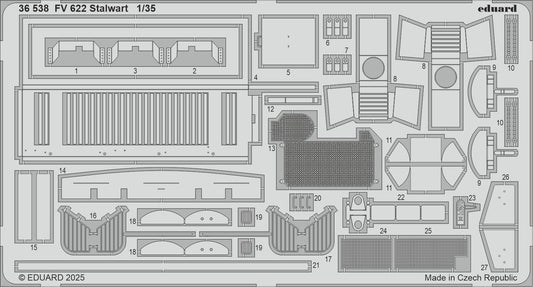 Eduard 36538 1:35 Alvis FV622 STALWART Mk.2