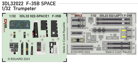 Eduard 3DL32022 1:35 F-35B SPACE