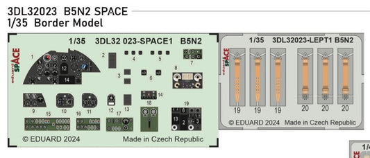 Eduard 3DL32023 1:35 Nakajima B5N2 Type 97 Kate SPACE