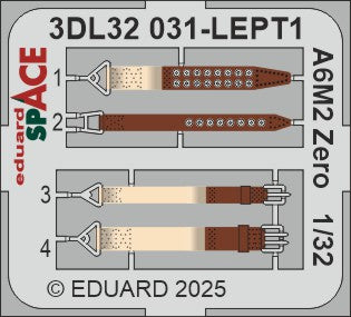 Eduard ED3DL32031 1:32 Mitsubishi A6M2 Zero SPACE 1/32