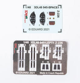 Eduard 3DL48045 1:48 Zlin Z-226 SPACE 3D-Printed Instrument Decals