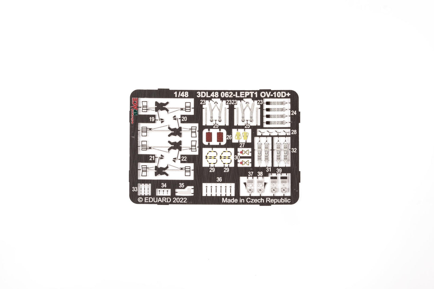 Eduard 3DL48062 1:48 North-American/Rockwell OV-10D+ SPACE 3D-Printed Instrument Decals