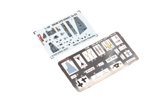 Eduard 3DL48070 1:48 Sukhoi Su-25 SPACE 3D-Printed Instrument Decals