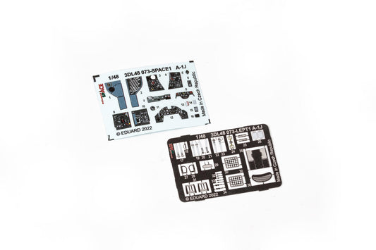 Eduard 3DL48073 1:48 Douglas A-1J Skyraider SPACE 3D-Printed Instrument Decals